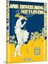 Sheet Music Covers: “April Showers Bring May Flowers” Music by N. and J. Sh-null-Mounted Art Print