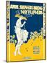 Sheet Music Covers: “April Showers Bring May Flowers” Music by N. and J. Sh-null-Mounted Art Print