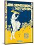 Sheet Music Covers: “April Showers Bring May Flowers” Music by N. and J. Sh-null-Mounted Art Print