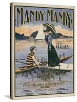 Sheet Music Covers: “Mandy Mandy” Words and Music by Charles Clinton Clark, 1901-null-Stretched Canvas