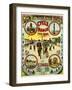 Sheet Music Covers: “New York and Coney Island Cycle March Two-Step” Music-null-Framed Art Print