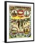 Sheet Music Covers: “New York and Coney Island Cycle March Two-Step” Music-null-Framed Art Print