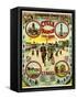 Sheet Music Covers: “New York and Coney Island Cycle March Two-Step” Music-null-Framed Stretched Canvas