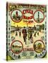 Sheet Music Covers: “New York and Coney Island Cycle March Two-Step” Music-null-Stretched Canvas