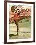 Sheet Music Covers: “On the Gridiron” Composed by Jacob H. Ellis, 1911-null-Framed Art Print