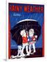 Sheet Music Covers: “Rainy Weather” Music and Words by Kay Kyser and Banks Corwin, 1930-null-Framed Art Print