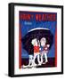 Sheet Music Covers: “Rainy Weather” Music and Words by Kay Kyser and Banks Corwin, 1930-null-Framed Art Print