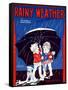 Sheet Music Covers: “Rainy Weather” Music and Words by Kay Kyser and Banks Corwin, 1930-null-Framed Stretched Canvas