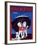 Sheet Music Covers: “Rainy Weather” Music and Words by Kay Kyser and Banks Corwin, 1930-null-Framed Art Print