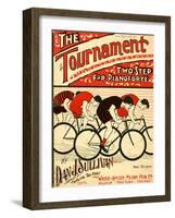 Sheet Music Covers: “The Tournament” Composed by Dan J. Sullivan, 1899-null-Framed Art Print