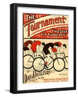 Sheet Music Covers: “The Tournament” Composed by Dan J. Sullivan, 1899-null-Framed Art Print