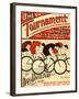 Sheet Music Covers: “The Tournament” Composed by Dan J. Sullivan, 1899-null-Framed Art Print