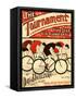 Sheet Music Covers: “The Tournament” Composed by Dan J. Sullivan, 1899-null-Framed Stretched Canvas