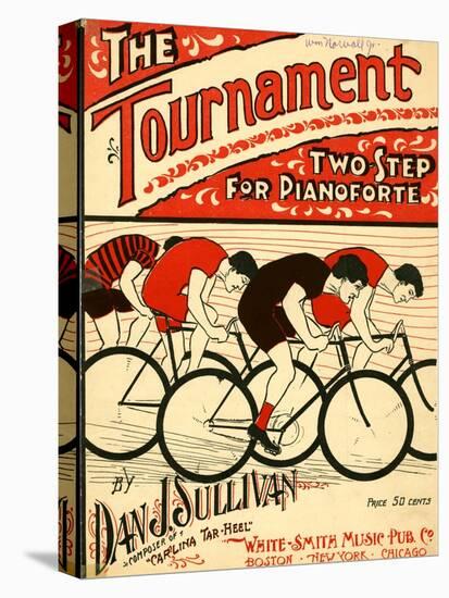 Sheet Music Covers: “The Tournament” Composed by Dan J. Sullivan, 1899-null-Stretched Canvas