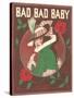 Sheet Music for Bad Bad Baby-null-Stretched Canvas