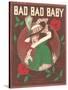 Sheet Music for Bad Bad Baby-null-Stretched Canvas