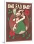 Sheet Music for Bad Bad Baby-null-Framed Art Print