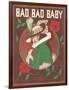 Sheet Music for Bad Bad Baby-null-Framed Art Print