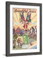 Sheet Music for Beautiful Texas-null-Framed Art Print