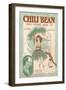 Sheet Music for Chili Bean, Hula Girl-null-Framed Art Print