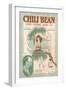 Sheet Music for Chili Bean, Hula Girl-null-Framed Art Print