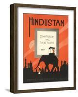 Sheet Music for Hindustan-null-Framed Art Print