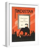 Sheet Music for Hindustan-null-Framed Art Print