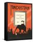 Sheet Music for Hindustan-null-Framed Stretched Canvas