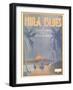 Sheet Music for Hula Blues-null-Framed Art Print