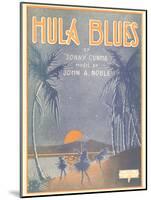 Sheet Music for Hula Blues-null-Mounted Art Print