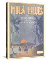 Sheet Music for Hula Blues-null-Stretched Canvas