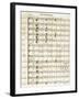 Sheet Music for Idomeneo-null-Framed Giclee Print