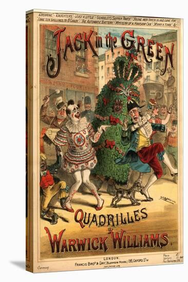 Sheet Music for 'Jack in the Green Quadrilles' by Warwick Williams-H. G. Banks-Stretched Canvas
