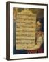 Sheet Music for Magnificat for 4 Voices-null-Framed Giclee Print