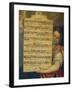 Sheet Music for Magnificat for 4 Voices-null-Framed Giclee Print