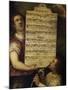 Sheet Music for Magnificat for 4 Voices-null-Mounted Giclee Print