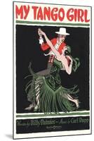 Sheet Music for My Tango Girl-null-Mounted Art Print