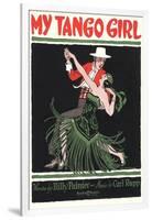 Sheet Music for My Tango Girl-null-Framed Art Print