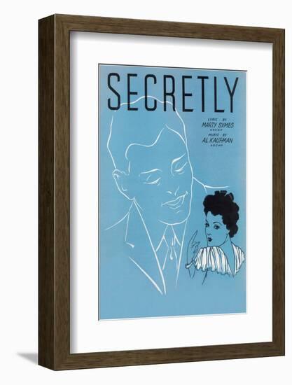 Sheet Music for Secretly-Found Image Holdings Inc-Framed Photographic Print