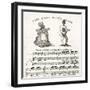 Sheet Music for 'The Coal Black Rose'-null-Framed Giclee Print