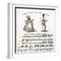 Sheet Music for 'The Coal Black Rose'-null-Framed Giclee Print