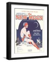 Sheet Music for the New Moon-null-Framed Art Print