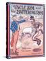 Sheet Music for Uncle Sam and His Battering Ram-null-Stretched Canvas