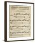 Sheet Music of Adriana Lecouvreur, Opera by Francesco Cilea-null-Framed Giclee Print