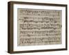 Sheet Music of Andromaca, 1730-Benedetto Marcello-Framed Giclee Print
