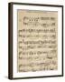 Sheet Music of Cavalleria Rusticana-null-Framed Giclee Print