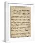 Sheet Music of Cavalleria Rusticana-null-Framed Giclee Print