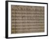 Sheet Music of Gina, 1889-null-Framed Giclee Print
