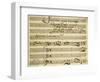 Sheet Music of Il Barcheggio, Symphony-Alessandro Stradella-Framed Giclee Print