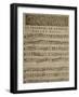 Sheet Music of Il Trionfo Dell'Amore-null-Framed Giclee Print